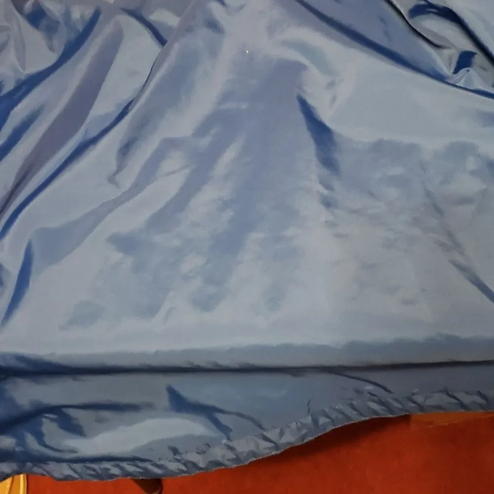 Columbia jacket, men's M, blue black and grey